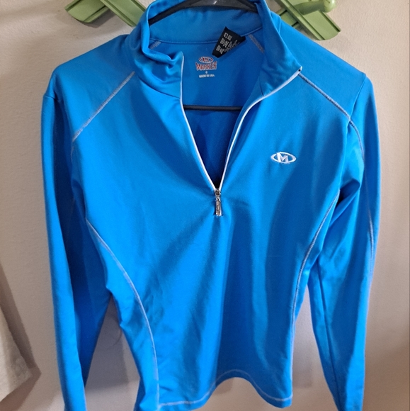 Marker 1/4 zip pull over blue - Picture 1 of 4
